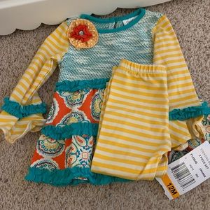 Boutique Outfit 12M NWT